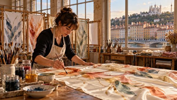 Explorez les foulards en soie : l'élégance artisanale française
