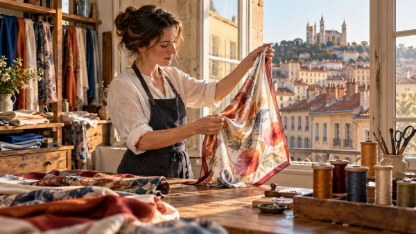 Explorez les foulards en soie : l'élégance artisanale française